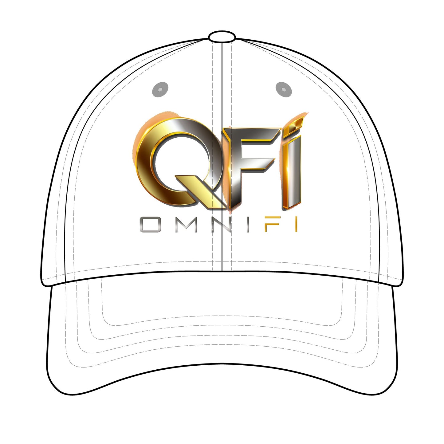 Under Armour® QFI OMNIFI Logo Baseball Cap — DTF Print